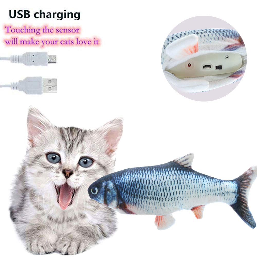 Electric Flipping Fish for Cats
