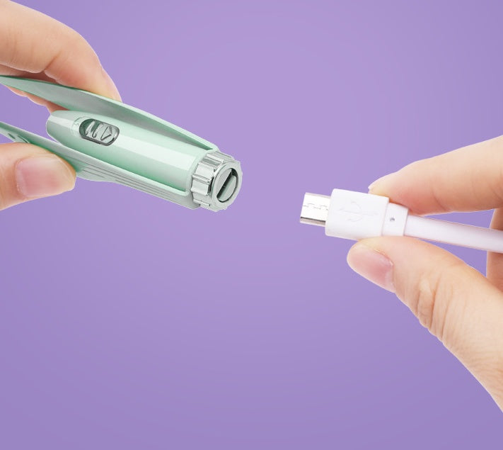 Rechargeable luminous ear cleaner for children and babies 