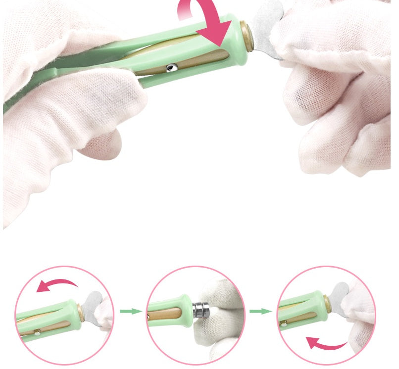 Rechargeable luminous ear cleaner for children and babies 