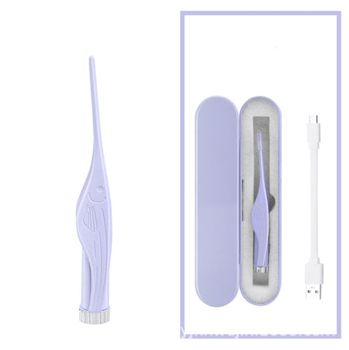 Rechargeable luminous ear cleaner for children and babies 