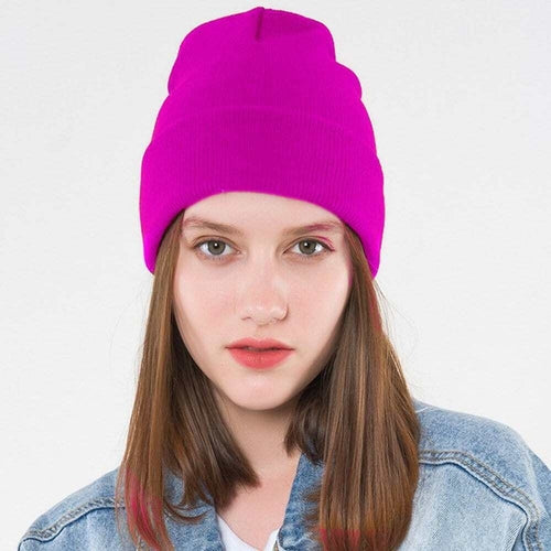 قبعة صوفية ناعمة فضفاضة – للجنسين 