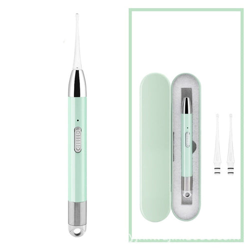Rechargeable luminous ear cleaner for children and babies 