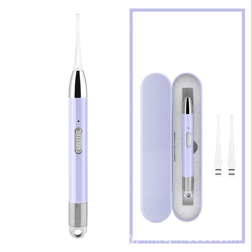 Rechargeable luminous ear cleaner for children and babies 