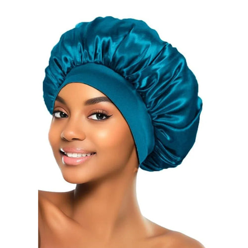 Satin Night Hair Cap – Soft sleeping cap for well-groomed, protected hair