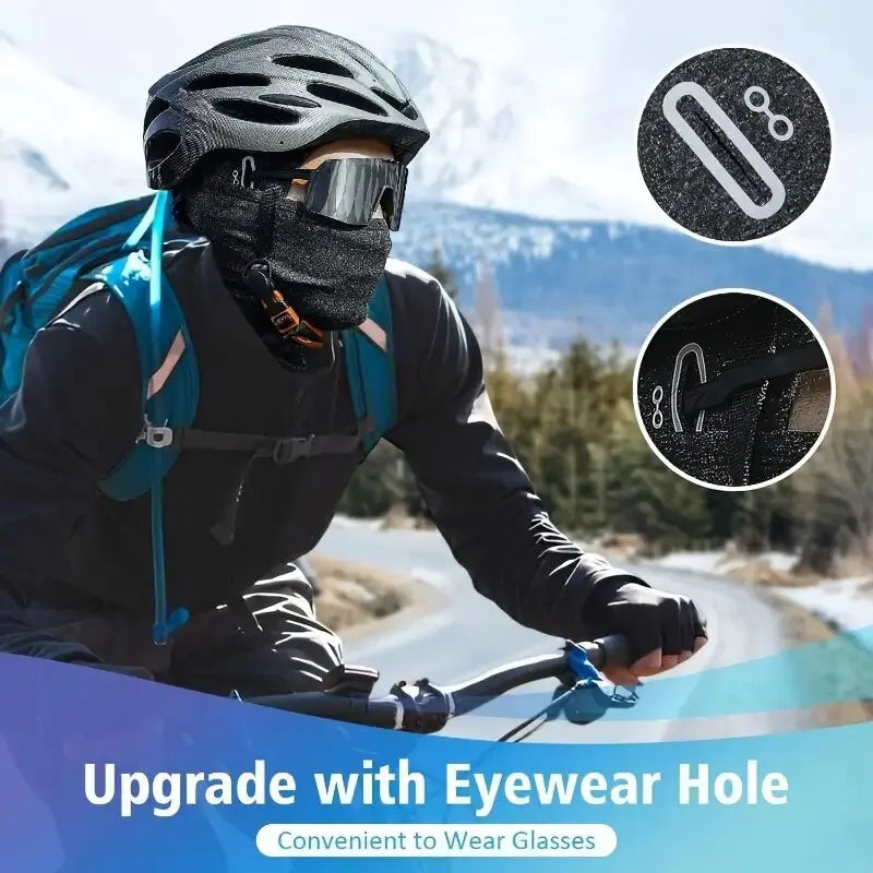 قناع التزلج الشتوي والبالاكلافا للخوذة والرياضة 