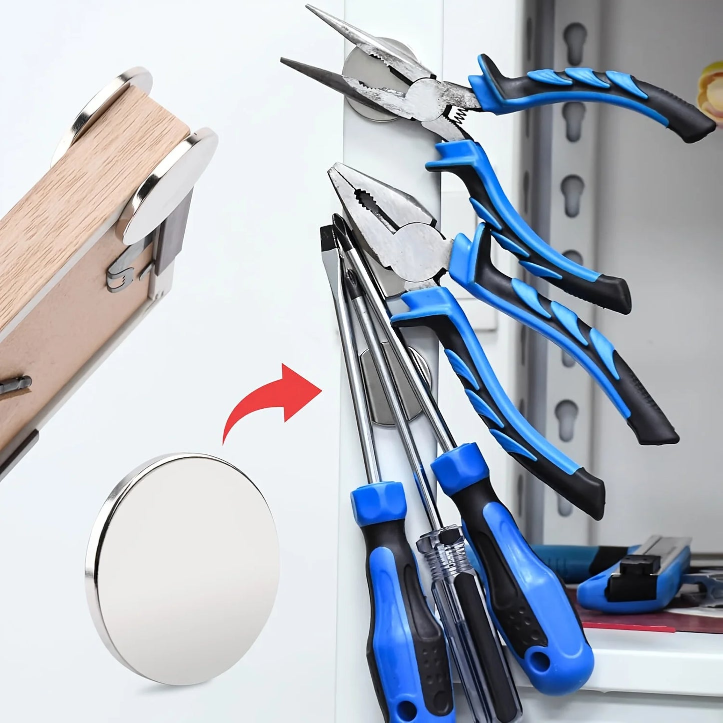 Mini Whiteboard Magnete 10×3 mm / 6×3 mm