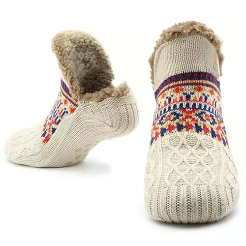 Winter Haus Slipper Socken für Damen und Herren
