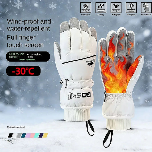 Warme Winterhandschuhe mit Touchscreen Funktion