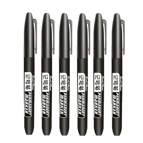 Permanent Marker Set – 6 pieces