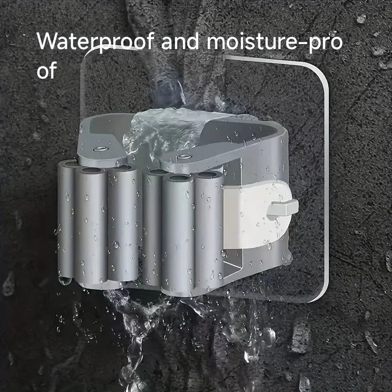 حامل ممسحة ذاتي اللصق 