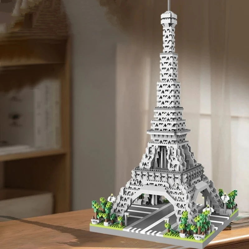 MOC Paris Tower Street View Mini Baustein Set