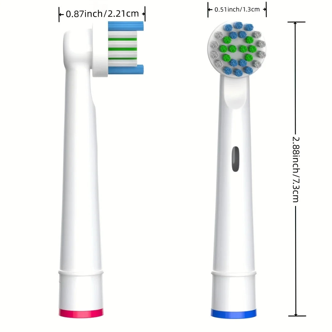 Replacement brush heads for Oral-B (4/12/16/20 pieces) 