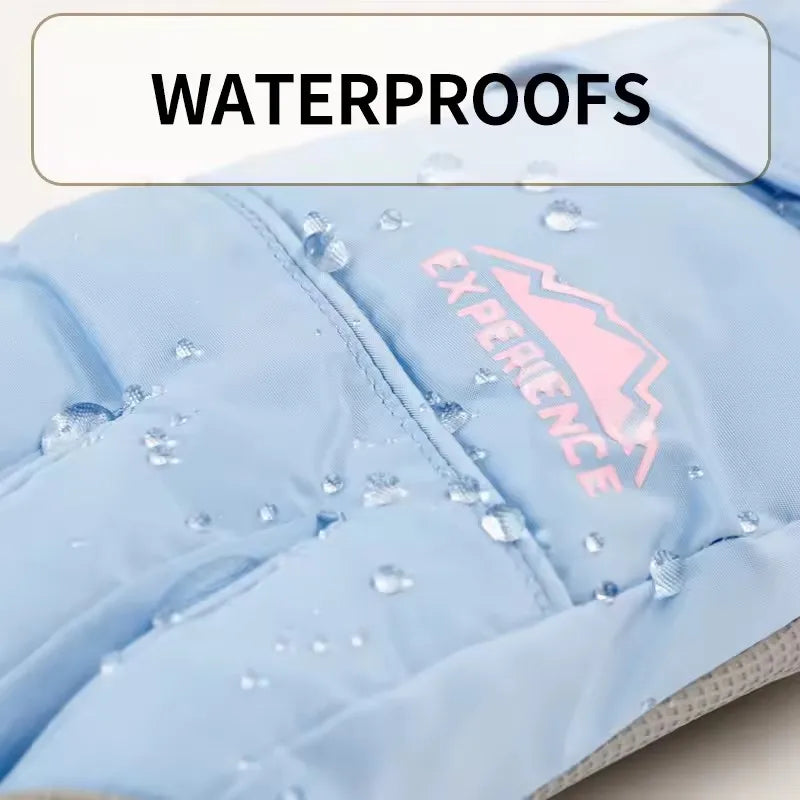 Warme Winterhandschuhe mit Touchscreen Funktion