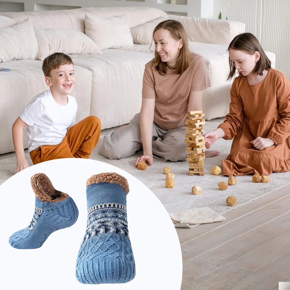 Winter Haus Slipper Socken für Damen und Herren