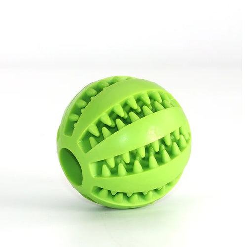 Naturgummi Hundespielball zur Zahnpflege