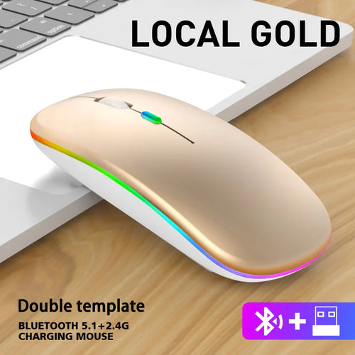 Wireless Bluetooth RGB Mouse