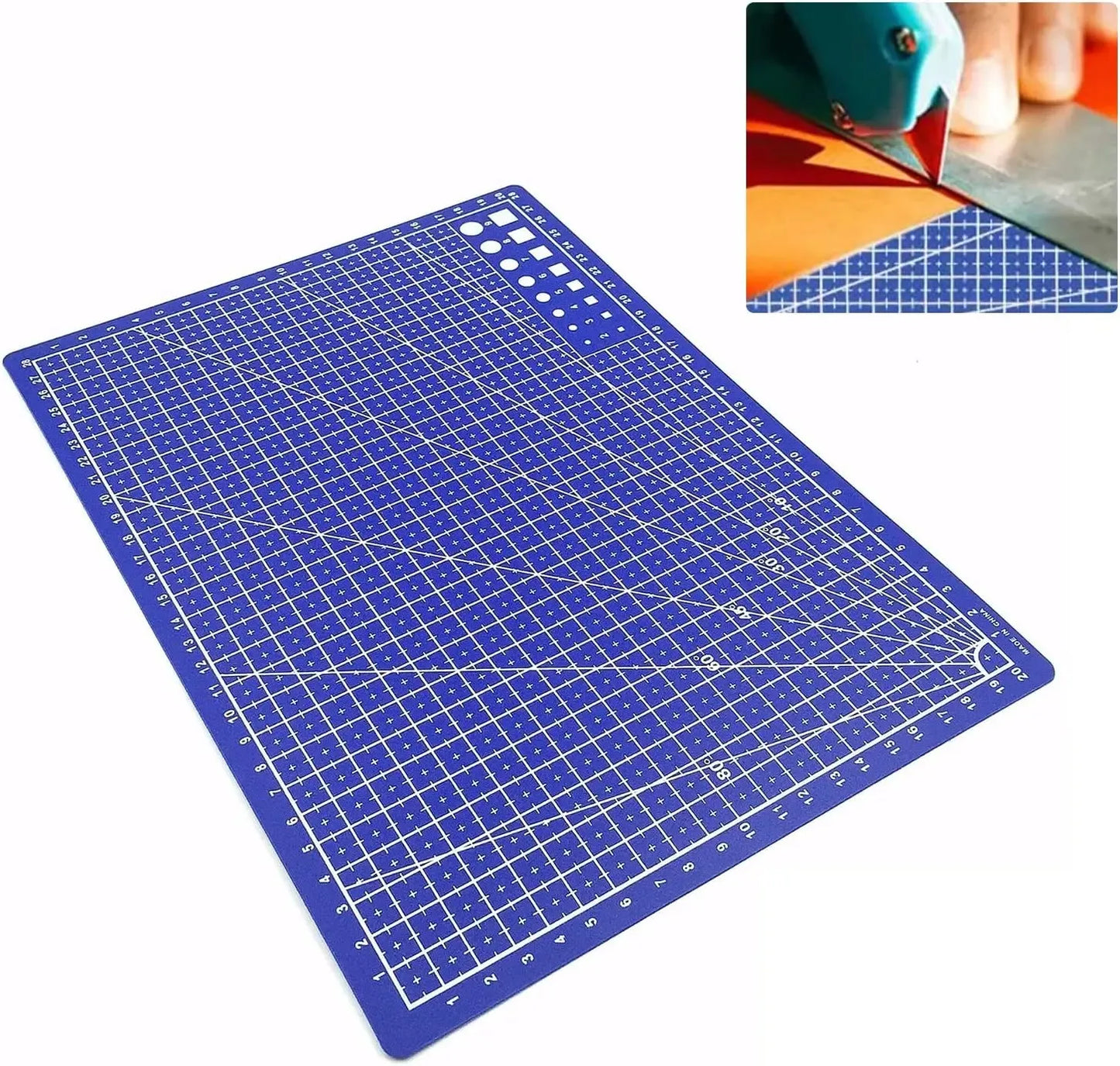 Double-sided cutting mat 