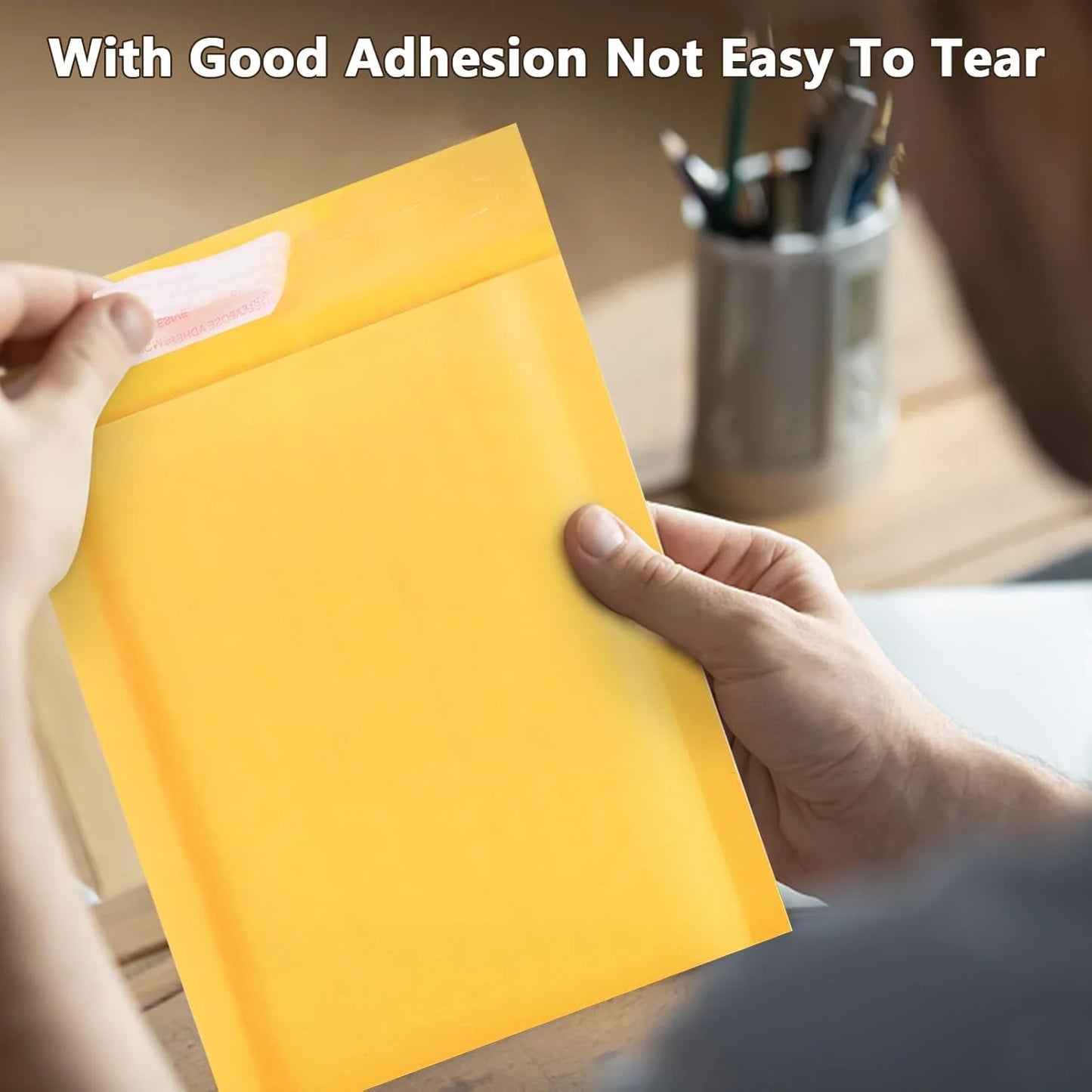 أكياس بريدية من كرافت - ذاتية اللصق ومبطنة