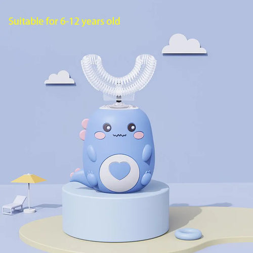 Kinder U förmige elektrische Zahnbürste aus Silikon