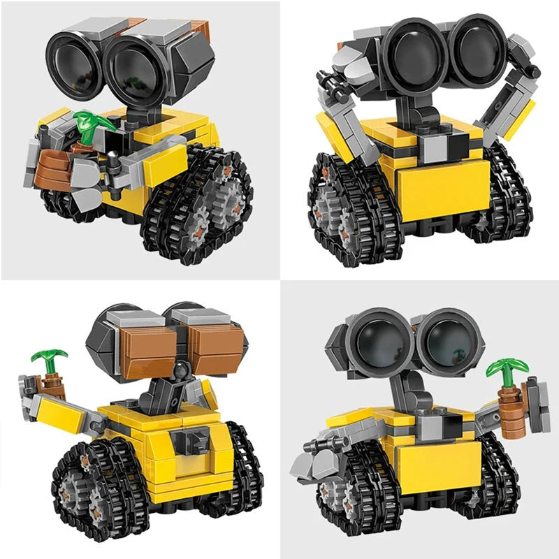 Mini Wall E Baustein Set MOC Movie Edition