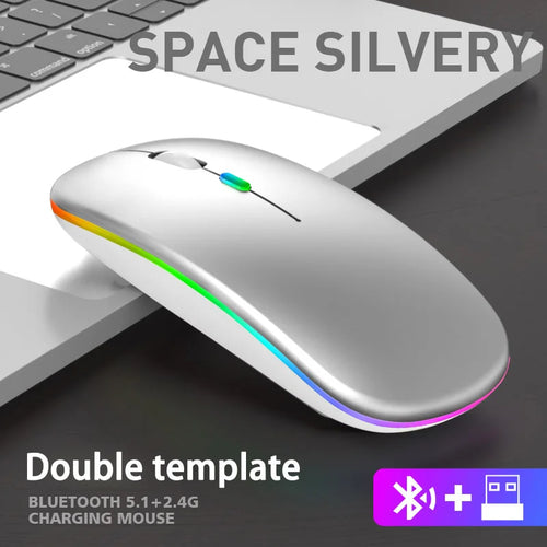 Wireless Bluetooth RGB Mouse