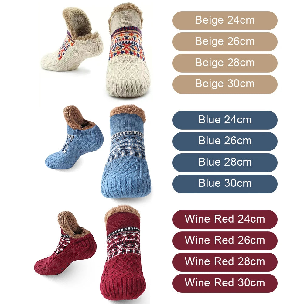 Winter Haus Slipper Socken für Damen und Herren
