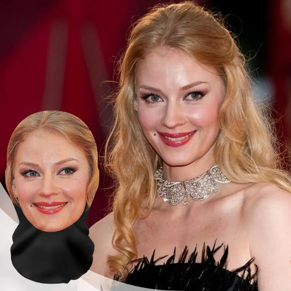 Winddichte Gesichtsmaske aus Nylon