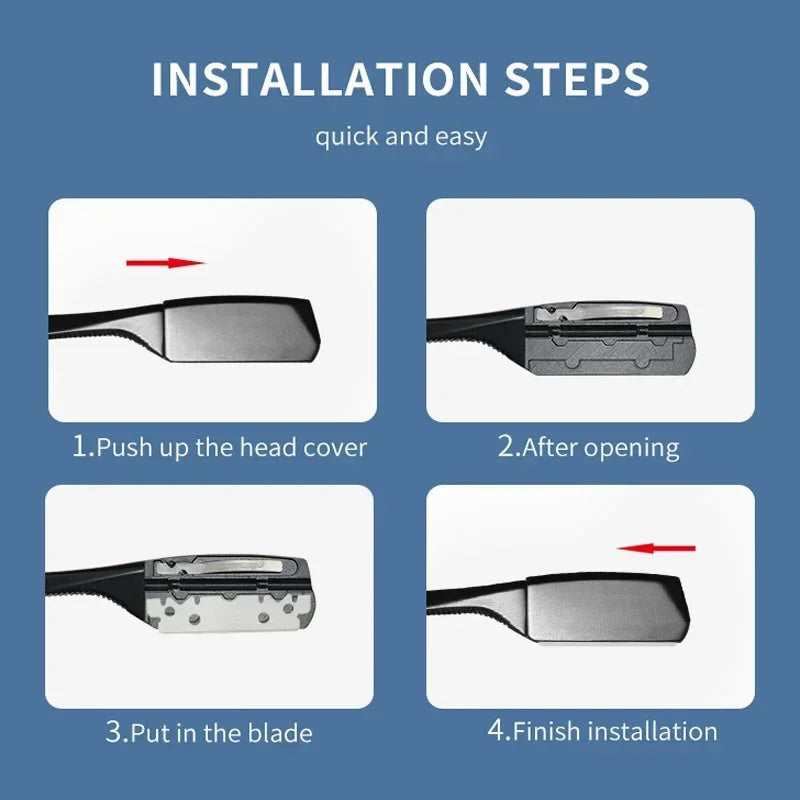 Professional Rasiermesser aus Zinklegierung