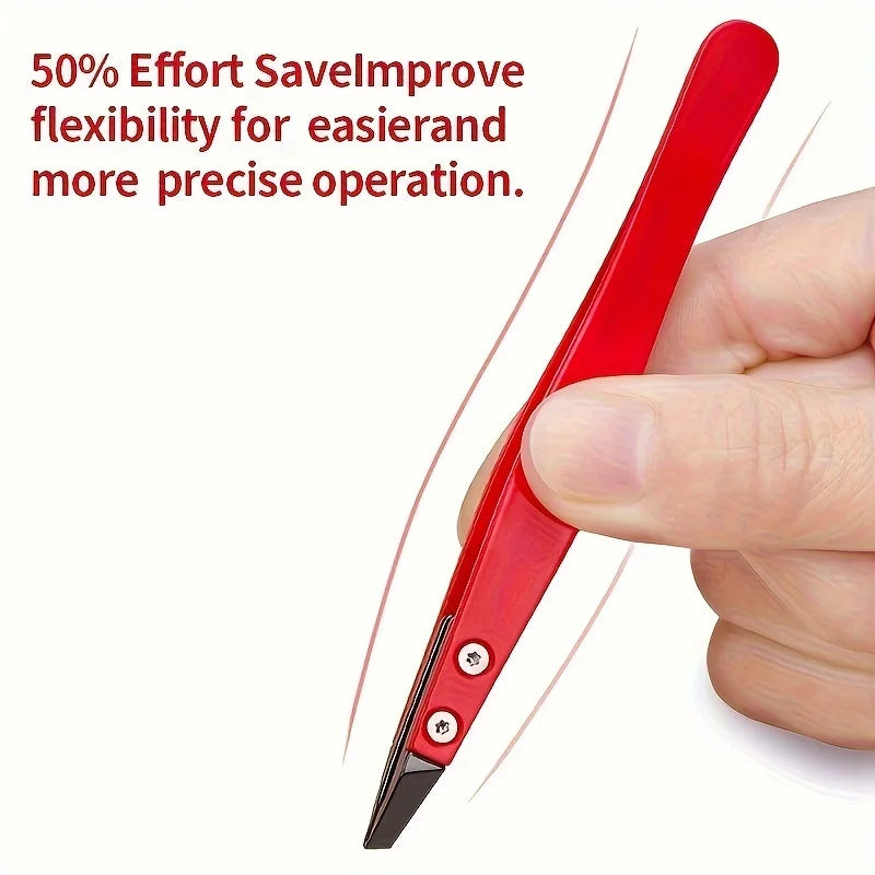 ملقط سيراميك الزركونيا – طرف من الفولاذ المقاوم للصدأ 