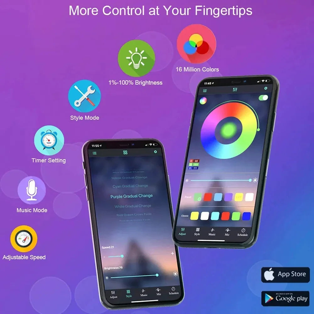 USB RGB LED Streifen für Fernseher 5V Wasserdicht