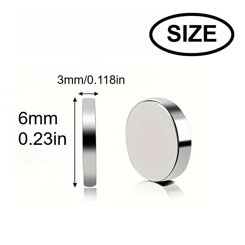 Mini Whiteboard Magnete 10×3 mm / 6×3 mm