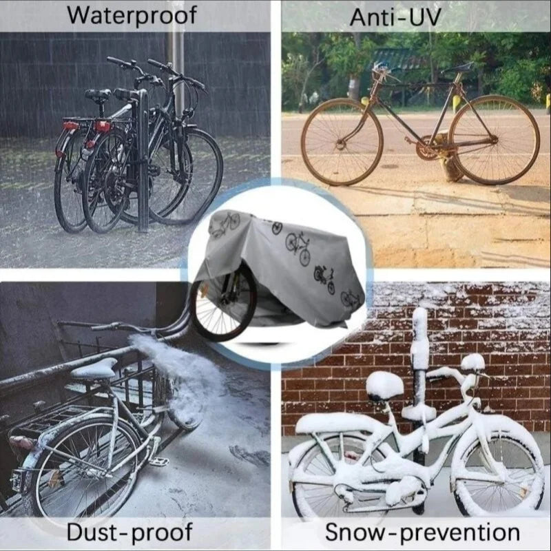 Fahrrad Regenabdeckung – Wasserdicht & UV-Schutz