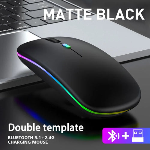 Wireless Bluetooth RGB Mouse