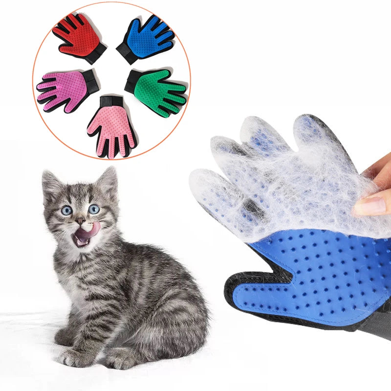 Fellpflege-Handschuh für Katzen & Hunde