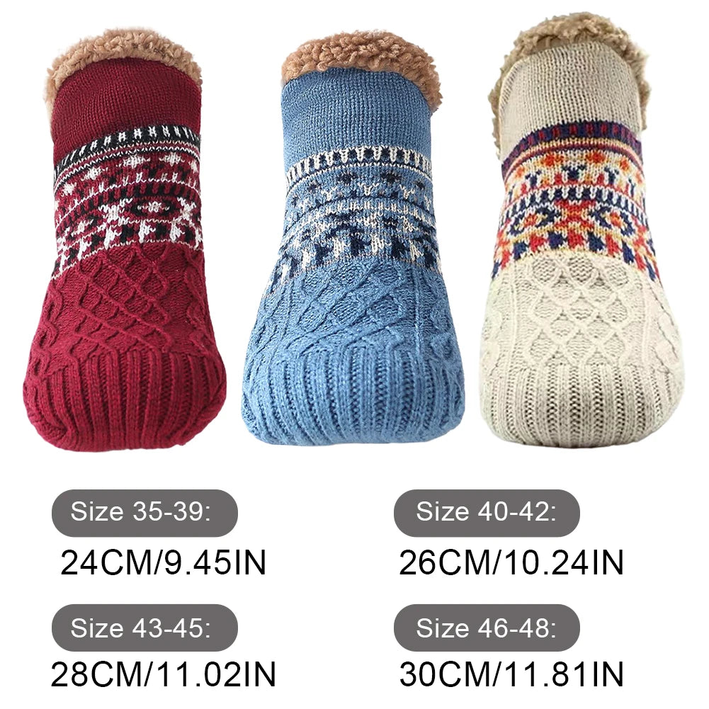 Winter Haus Slipper Socken für Damen und Herren