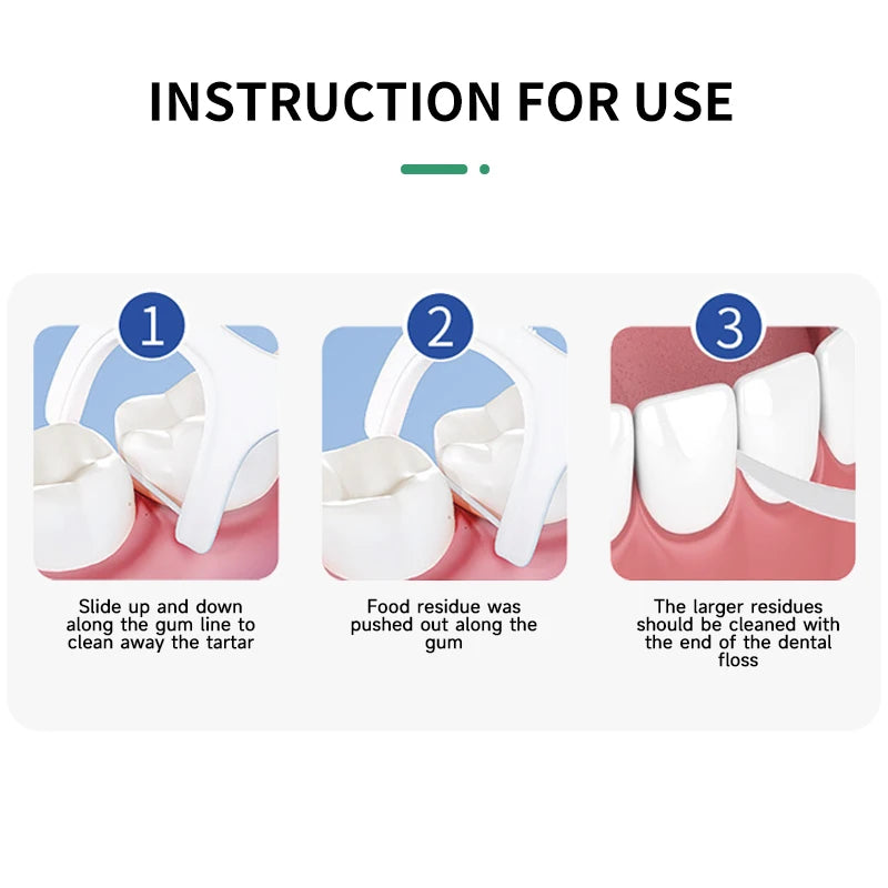 أعواد خيط تنظيف الأسنان في حقيبة سفر 