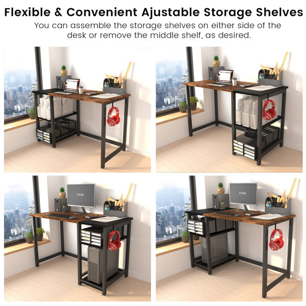 Computertisch für Büro, Gaming & Home Office