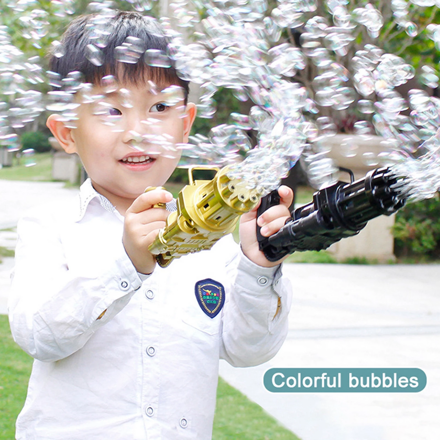 Bubble Gun für Kinder - Seifenblasen