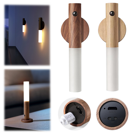 Magnetic LED night light with motion sensor 
