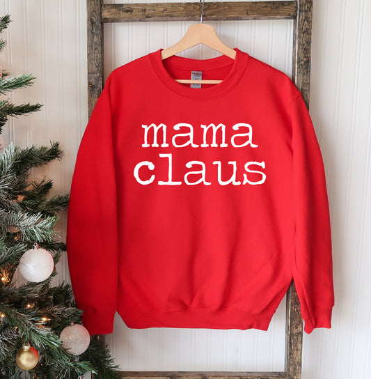 Mama Claus Christmas Sweatshirt 