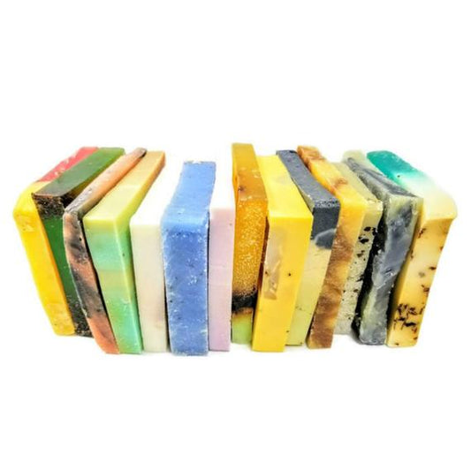 Vegan soap – 6 to 8 different bars, totaling approx. 300g