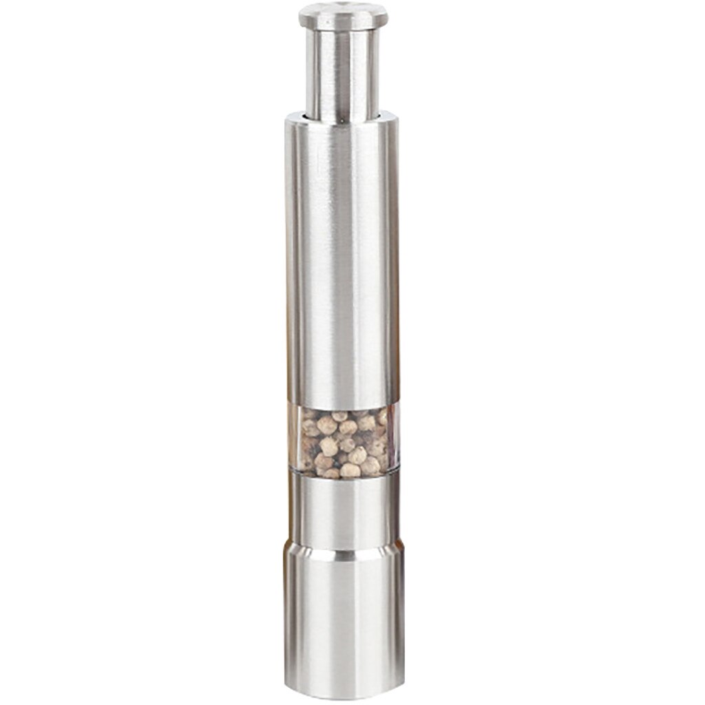 Stainless steel salt and pepper mill 