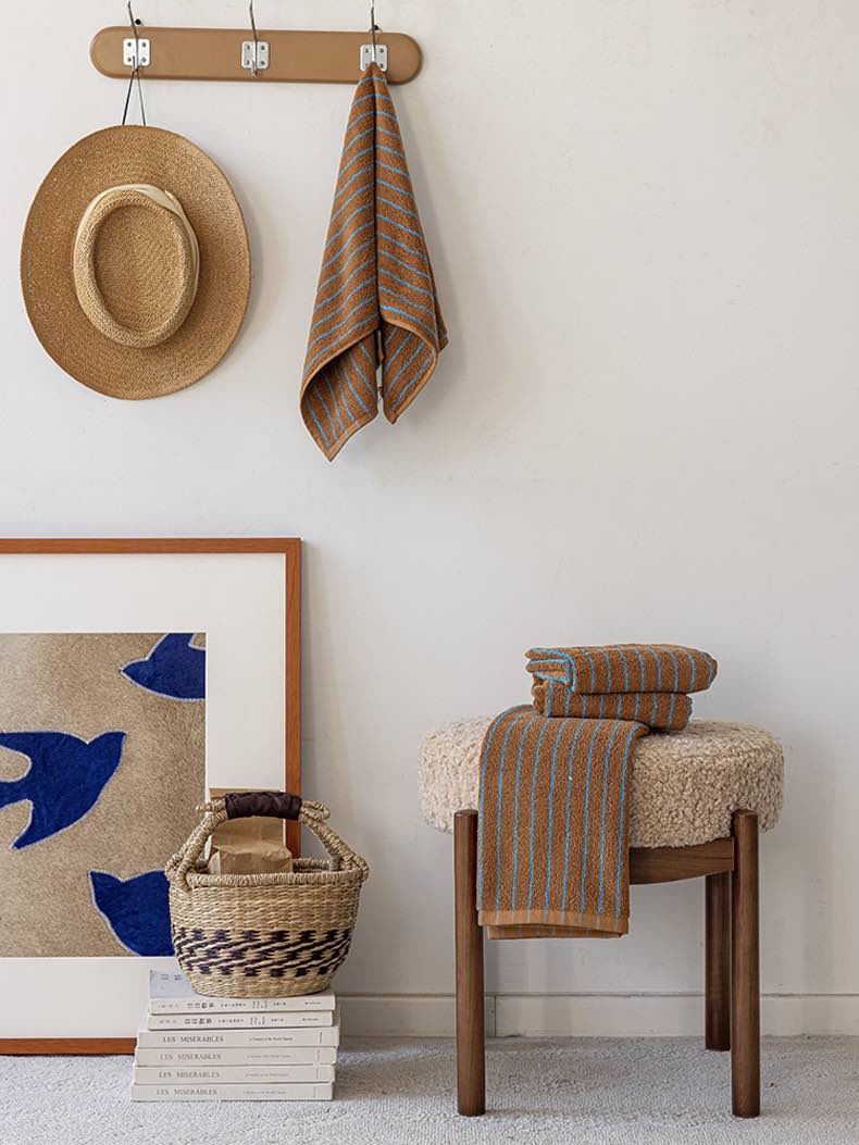 Weiches Bio Baumwolle Badetuch