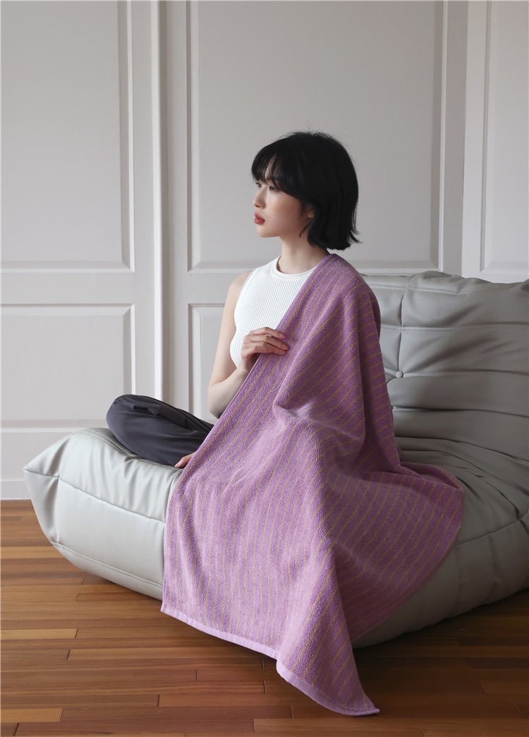 Weiches Bio Baumwolle Badetuch