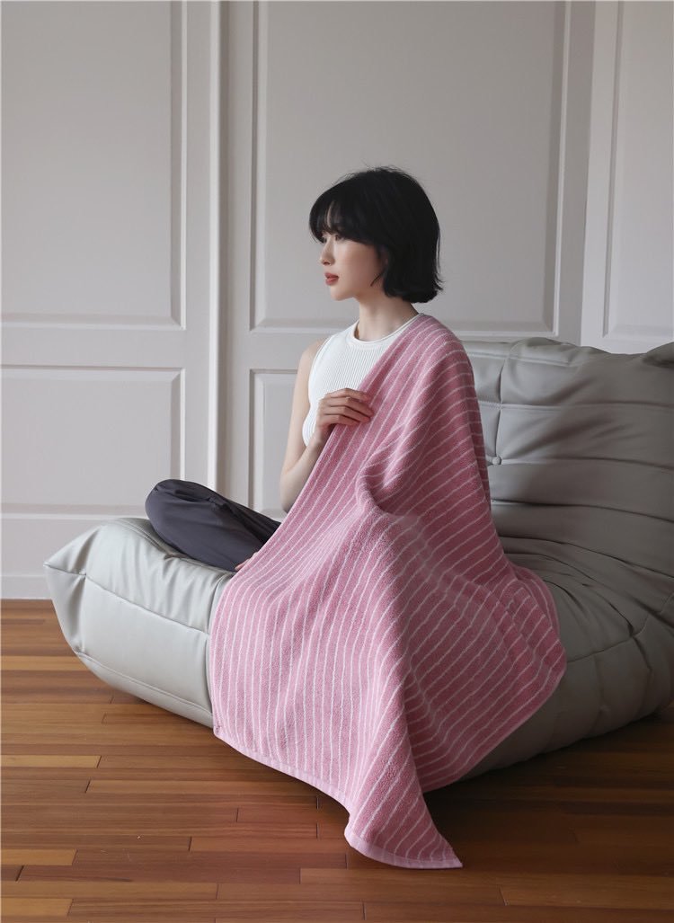 Weiches Bio Baumwolle Badetuch