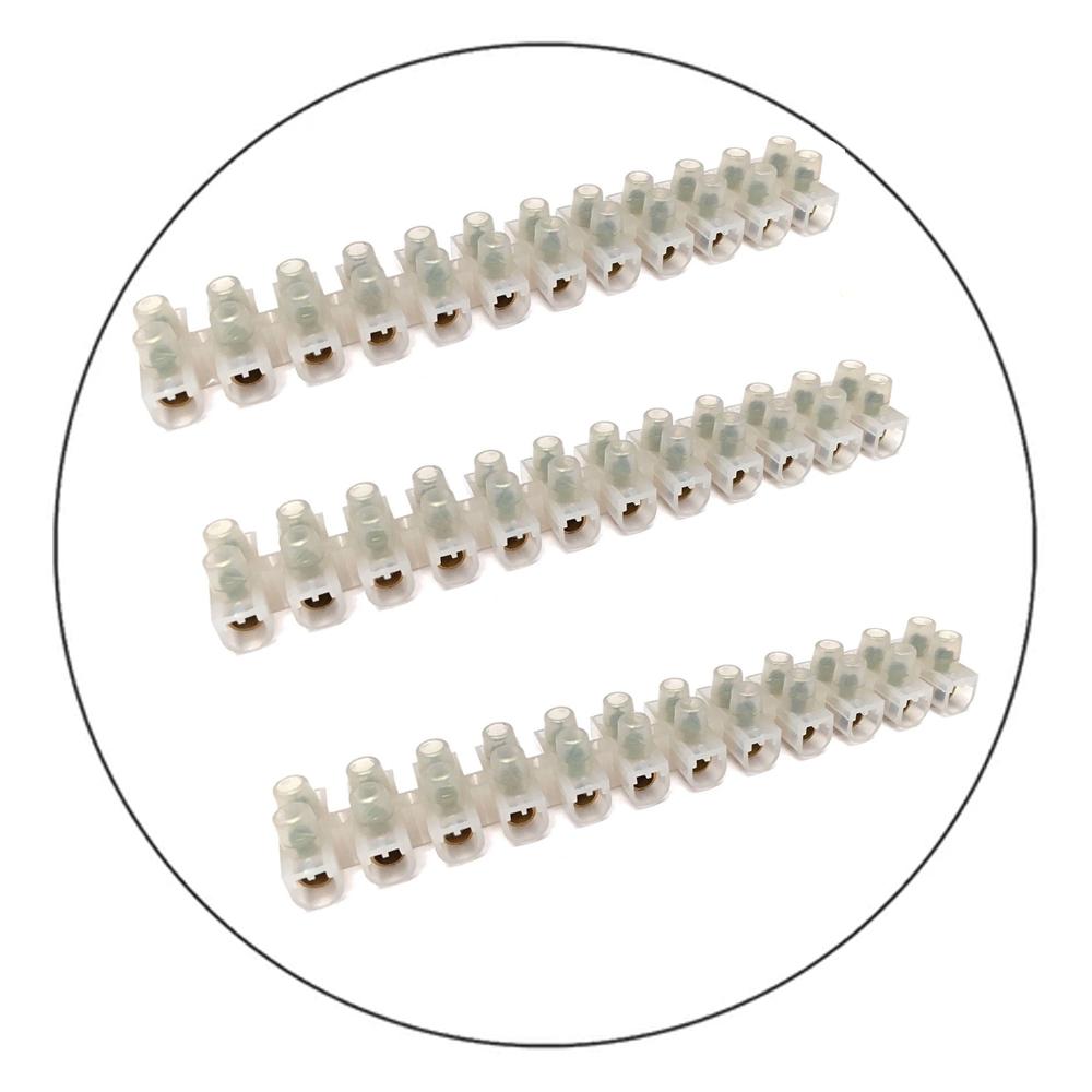 Screw terminal strips – reliable connection for electrical installations 3A-60A