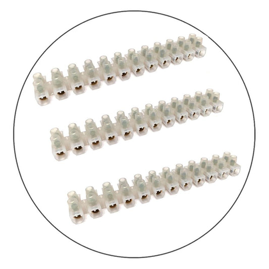 Screw terminal strips – reliable connection for electrical installations 3A-60A